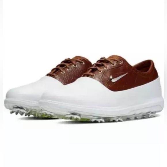 Nike Air Zoom Victory Tour White Chrome Brown Golf Men Shoes - SZ 8 8.5